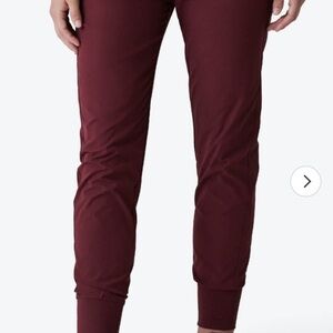 Burgundy Jogger Pants